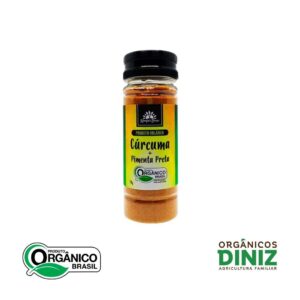 Cúrcuma com Pimenta do Reino Orgânico Kampo de Ervas 70 g