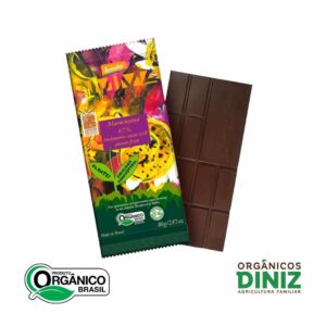 Chocolate Orgânico Biodinâmico Maracuyayá 67% Cacau AMMA 80g