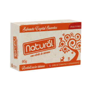 Sabonete Natural com Extrato de Cúrcuma Suavetex (80g)