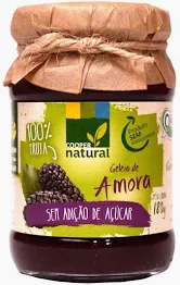 Geleia de Amora ( sem adição de acuçar) Coopernatural 180 g