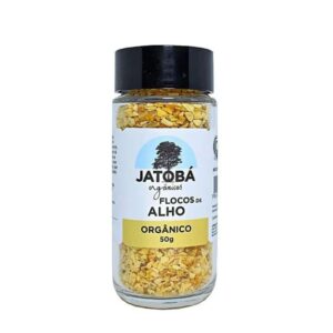 Tempero Flocos de Alho Orgânico Jatobá 50g