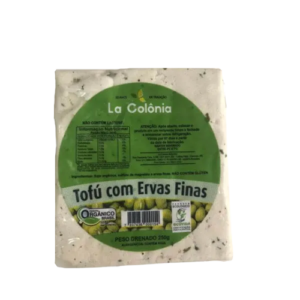 Tofú C/ Ervas finas Orgânico La Colônia  (250g)