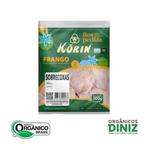 Frango Orgânico Sobrecoxas Korin 700g