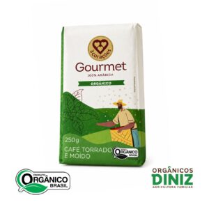 Café Torrado/Moído Gourmet 3 Corações Orgânico 250g