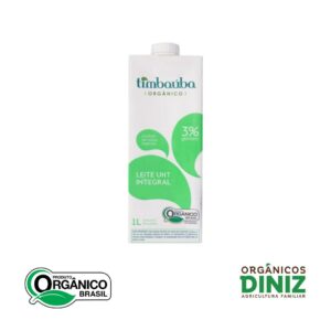 Leite UHT Integral Orgânico Timbaúba 1L