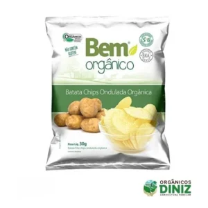 Batata Chips Bem Ondulada Orgânico 30g