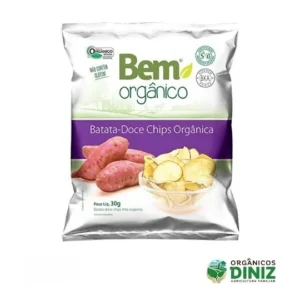 Batata Doce Chips Bem Orgânico 30g