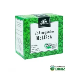 Chá Melissa 10 Sachês Orgânico