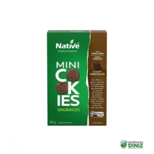Mini Cookies Orgânicos Chocolate Native 120g