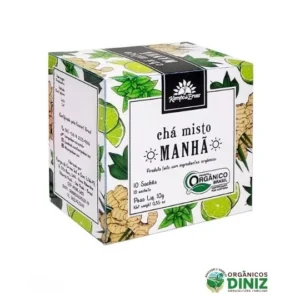 Chá Misto Manhã 10 Sachês Orgânico kampo de Ervas