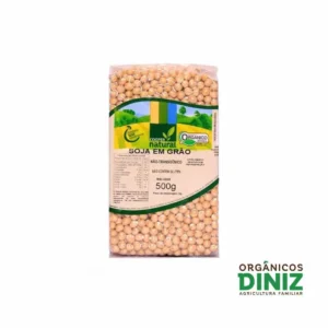 Soja em Grãos Orgânica À Vácuo Coopernatural 500 G