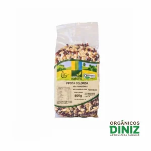 Pipoca Colorida Orgânica 500g - Coopernatural