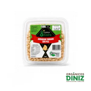 Amendoim Torrado Sem Pele Orgânicos Silveira 200g