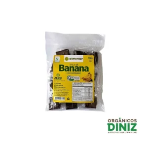 Bala D/ Banana C/ Gengibre S/ ad. de Açúcar Alimentar (100g)