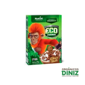 Cereal Orgânico Eco Friends Choco Balls Native (270g)