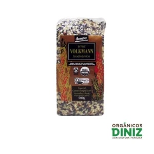 Arroz Cateto Vermelho e Preto Integral Volkmann (500g)