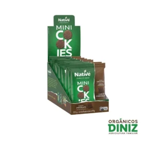 Mini Cookies Orgânicos Sabor Chocolate Native (un) (40g)