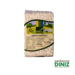 Arroz Arbóreo Orgânico Cooper Natural (500g)