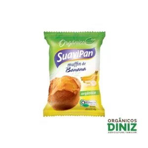 Muffin de Banana Orgânico Suavipan (40g)