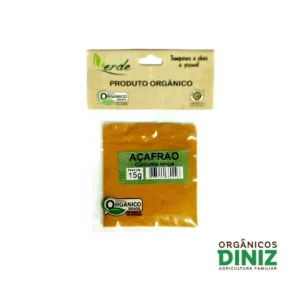 Açafrão Orgânico Quintal Verde (15g)