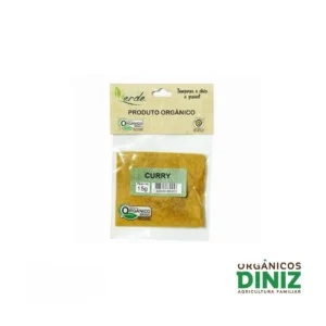 Curry Orgânico Quintal Verde (15g)