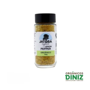 Lemon Pepper Orgânico Jatobá (40g)