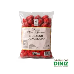 Morango Congelado Orgânico - Pomar Vale do Dourado 1kg