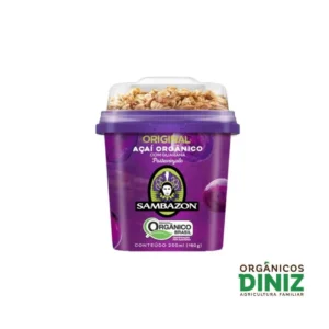 Açai com Granola Orgânico Pote Zambazon (220g)