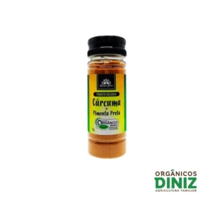 Cúrcuma com Pimenta do Reino Orgânico Kampo de Ervas 70 g